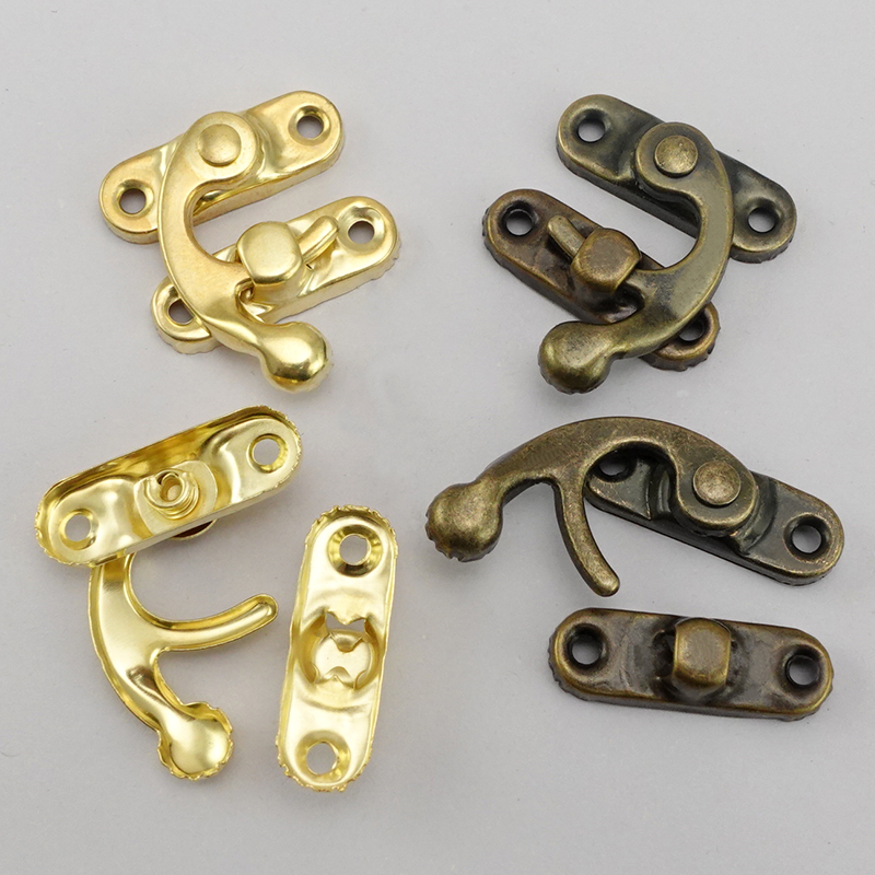 Furniture Hook Hardware - Buckle A026 small ox horn lock