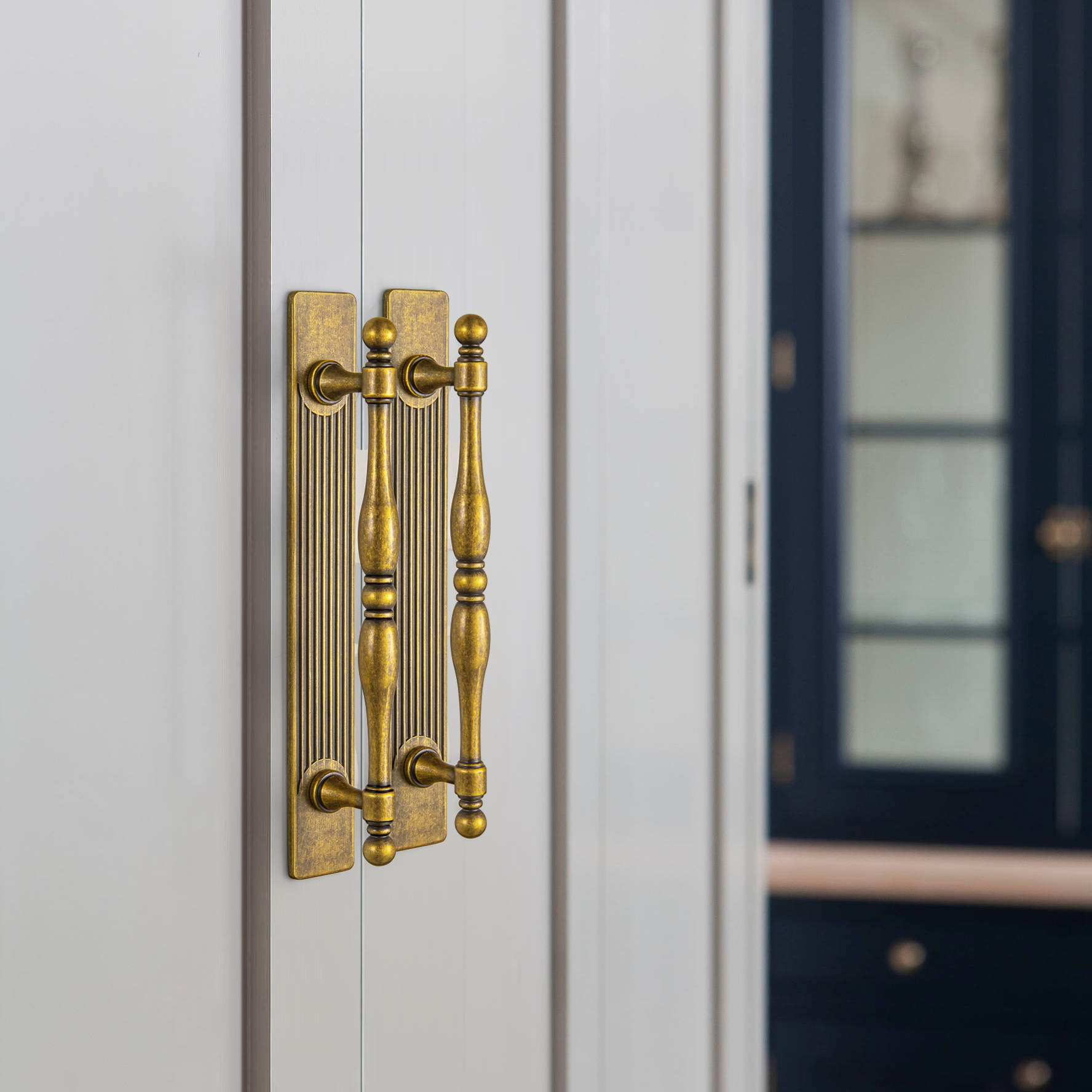 Goo-Ki Vintage Brass Cabinet P - Furniture Hardware With Backplate recensione e prezzo