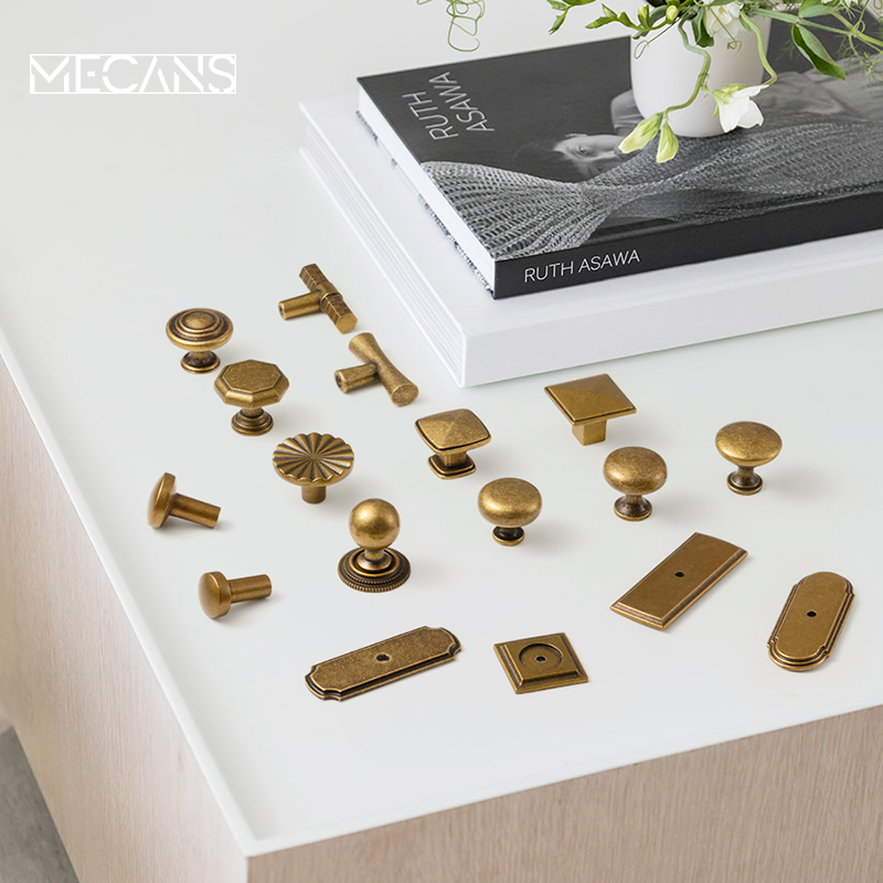MECANS Antique Brass Cabinet K - Furniture Hardware With Backplate recensione e prezzo