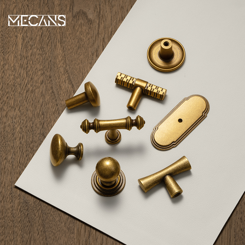 MECANS Antique Brass Cabinet K - Furniture Hardware With Backplate recensione e prezzo