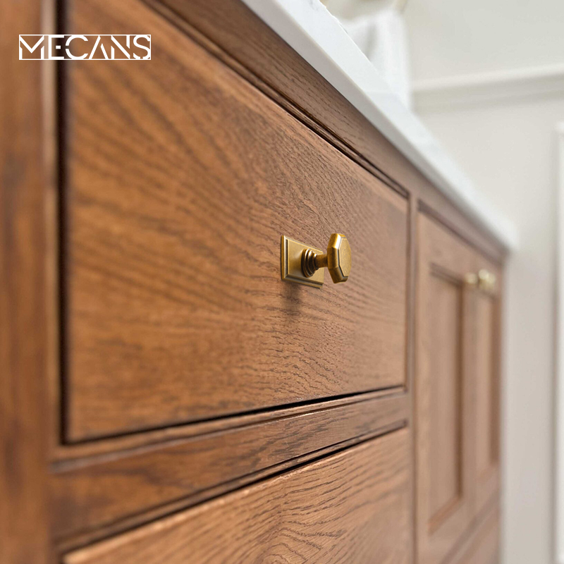 MECANS Antique Brass Cabinet K - Furniture Hardware With Backplate recensione e prezzo