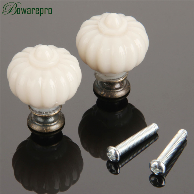1Pc Acrylic Ivory White Pumpki - Zinc Furniture Hardware recensione e prezzo