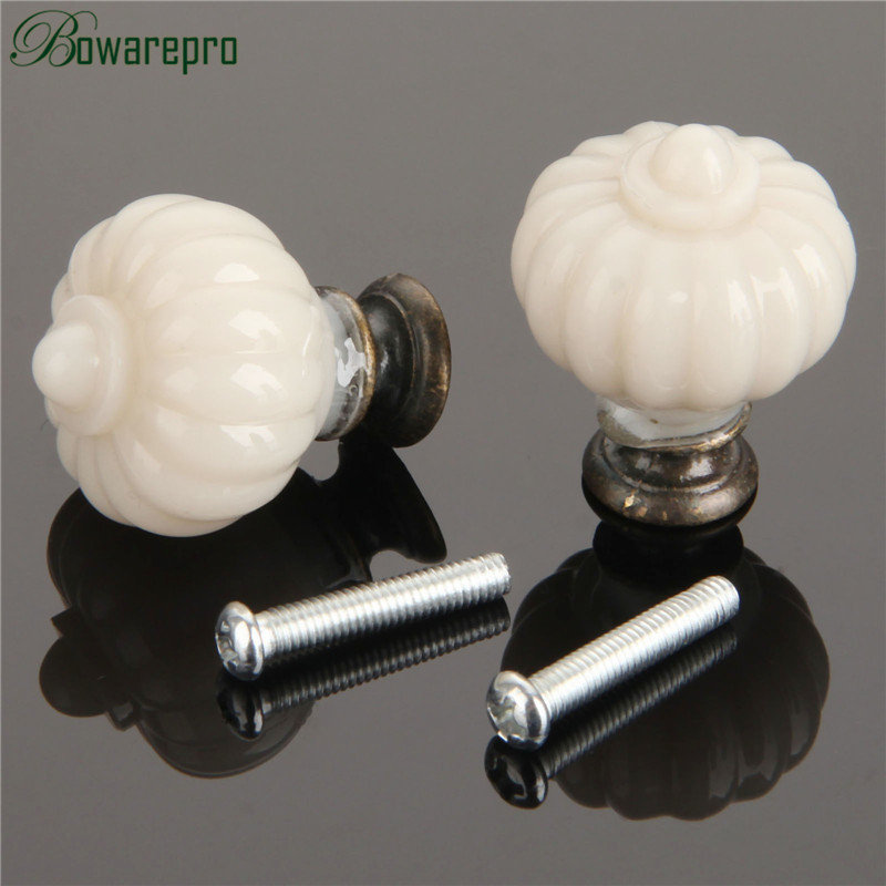 1Pc Acrylic Ivory White Pumpki - Zinc Furniture Hardware recensione e prezzo