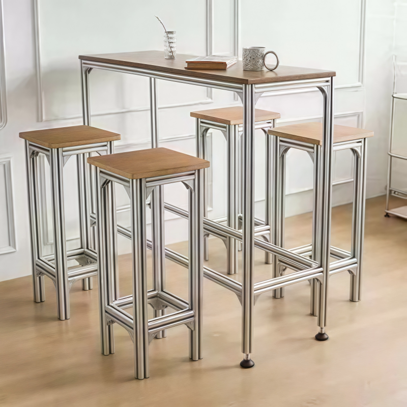 solid wood high bar table and  - Furniture And Hardware Shop recensione e prezzo