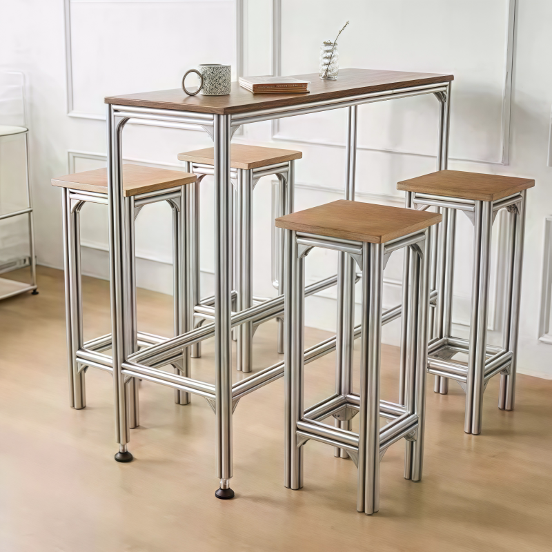 solid wood high bar table and  - Furniture And Hardware Shop recensione e prezzo