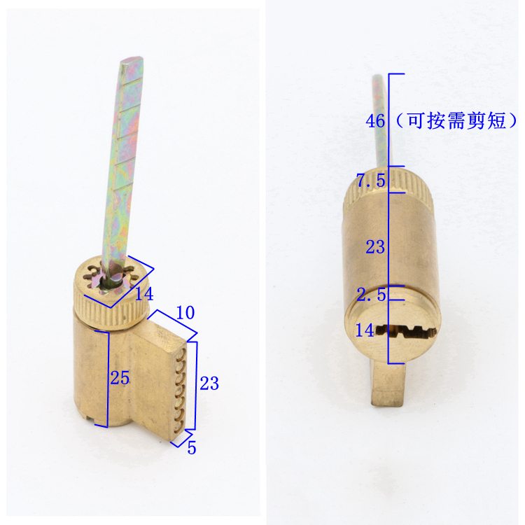 Locking Lock Door Cylinder Han - Door Handle Bar recensione e prezzo