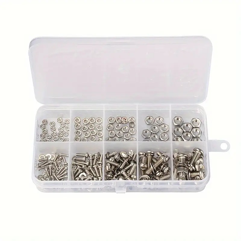 320PCS Hex Nuts & Bolts Set M2 - Furniture Hardware Kit recensione e prezzo
