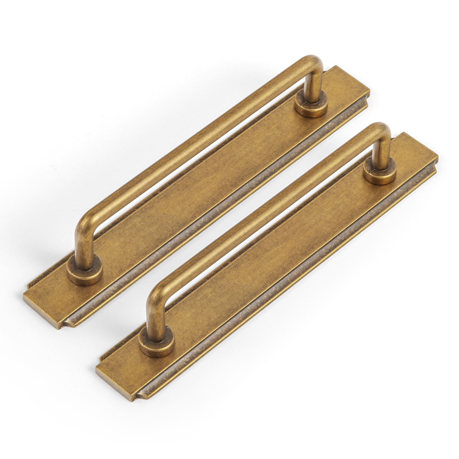Goo-Ki Antique Brass Cabinet P - Furniture Hardware With Backplate recensione e prezzo