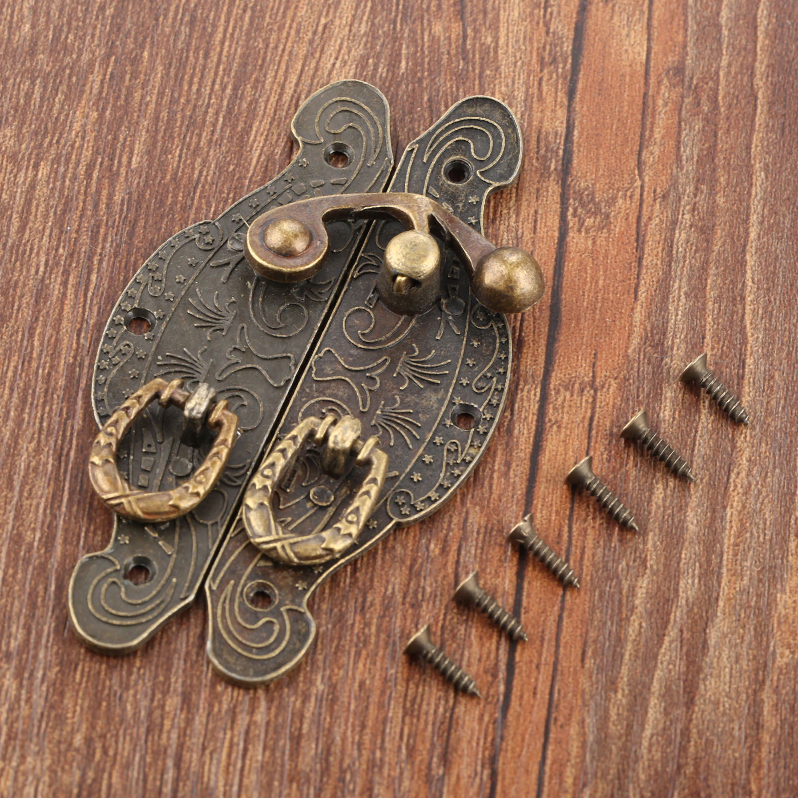 1PC Antique Box Latch Hasp Vin - Zinc Furniture Hardware recensione e prezzo