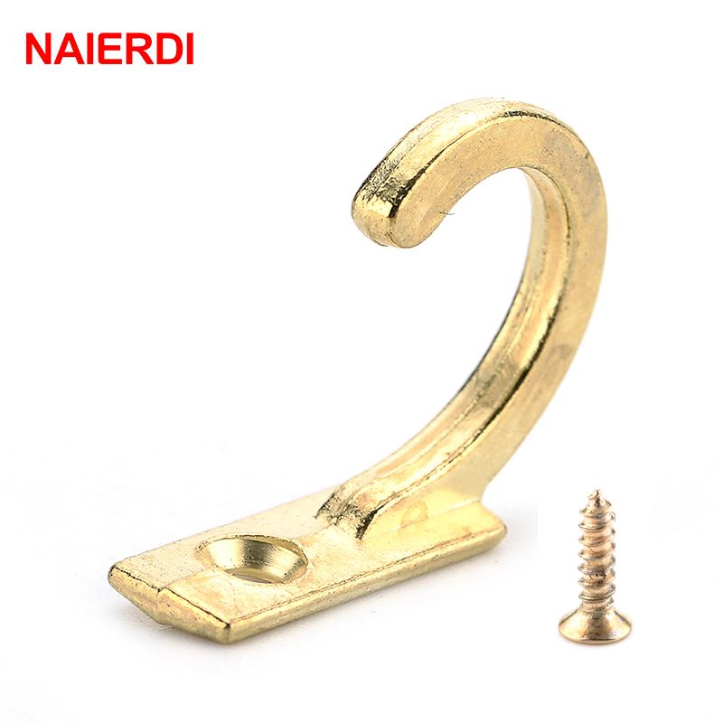 NAIERDI 10PCS Small Antique Ho - Furniture Hook Hardware recensione e prezzo