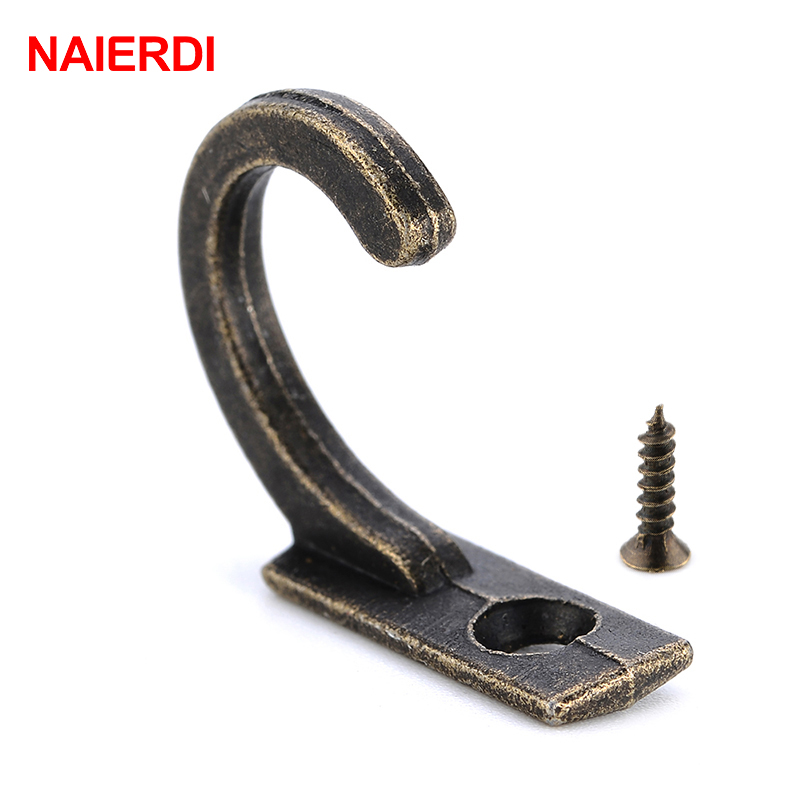 NAIERDI 10PCS Small Antique Ho - Furniture Hook Hardware recensione e prezzo