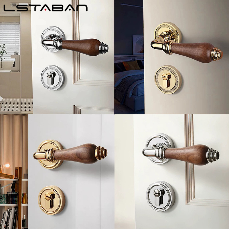 Euro Walnut Wood Handle Door L - Zinc Furniture Hardware recensione e prezzo