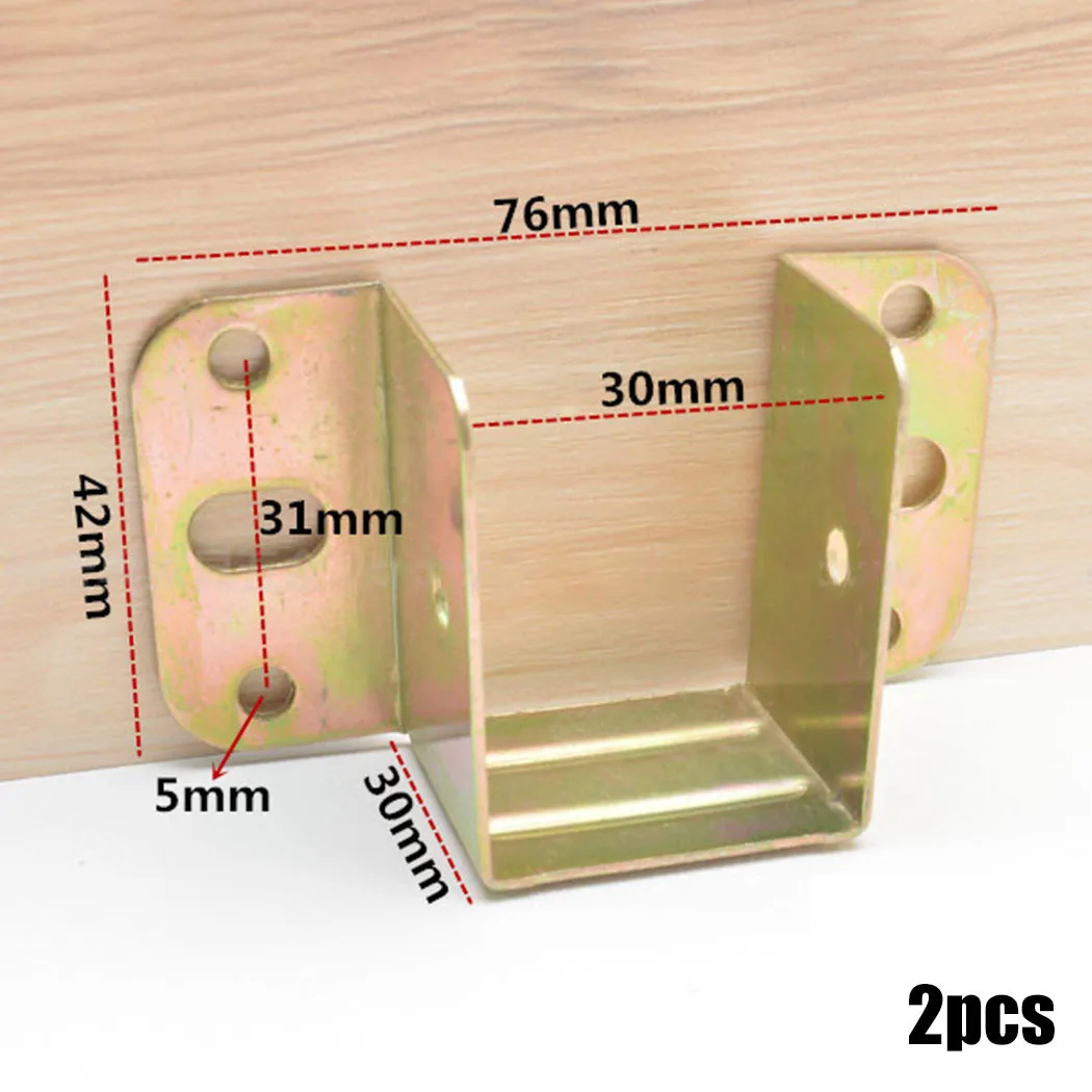 2pcs U Shaped Metal Bed Bracke - Furniture Hook Hardware recensione e prezzo