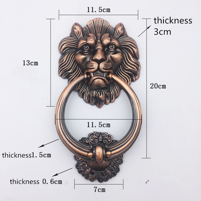 Antique Bronze Lion Head Handl - Zinc Furniture Hardware recensione e prezzo
