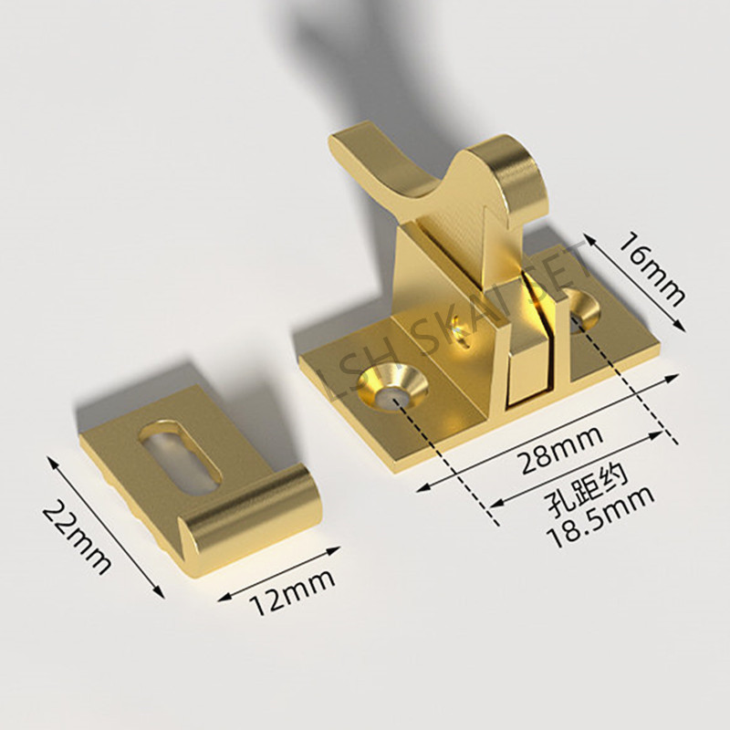 2Pc High-end Brass Fasteners I - Furniture Hook Hardware recensione e prezzo