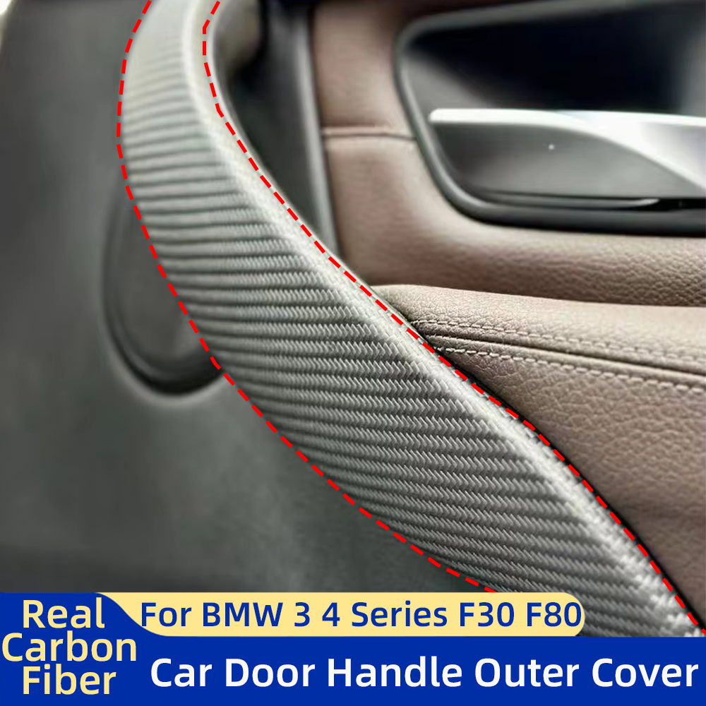 Real Carbon Fiber Interior Car - Door Handle Bar recensione e prezzo