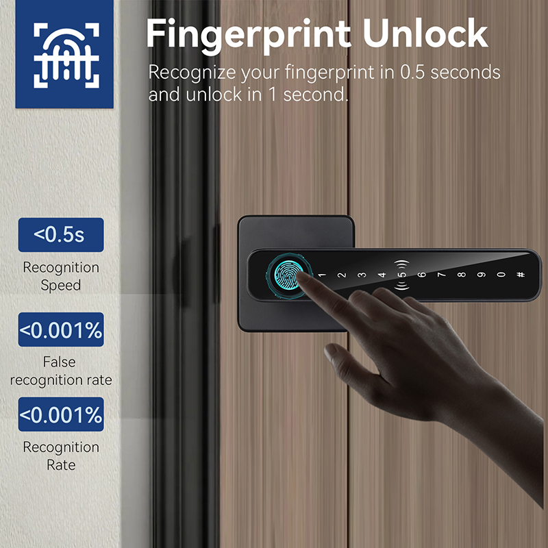 XSDTS Tuya Handle Fingerprint  - Door Handle Bar recensione e prezzo