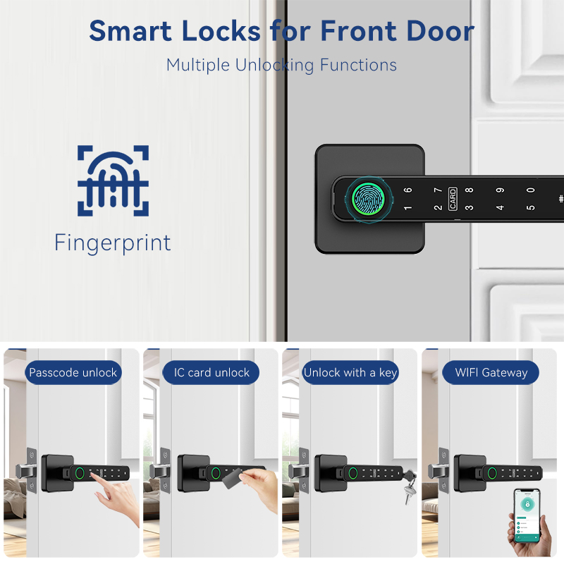 XSDTS Tuya Handle Fingerprint  - Door Handle Bar recensione e prezzo