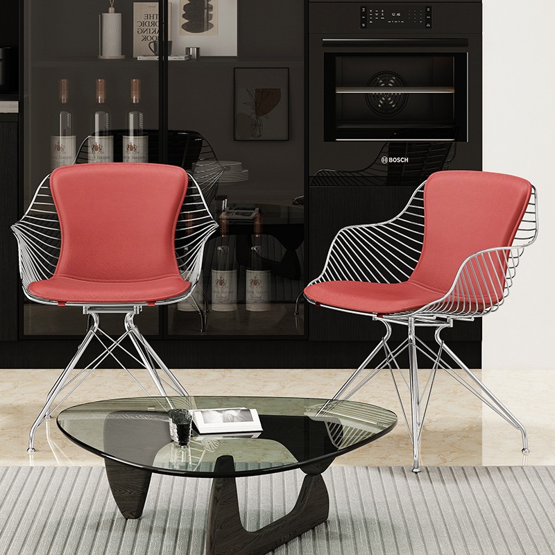 Steel Wire Dining Chairs Stool - Furniture Hardware In China recensione e prezzo