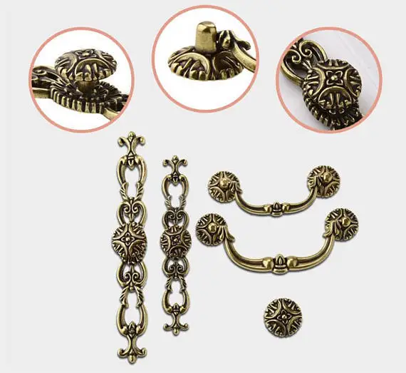 Dresser Knobs Bail Pulls Drawe - Furniture Hardware With Backplate recensione e prezzo