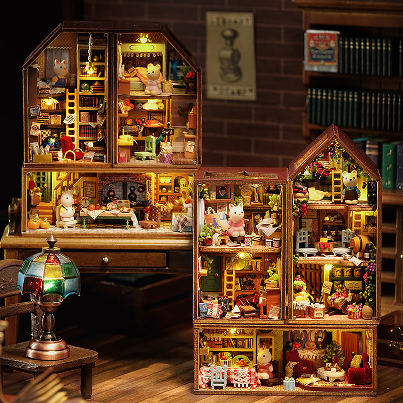 Wooden Dollhouse With Furnitur - Qh Furniture recensione e prezzo