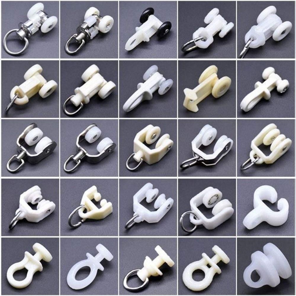 10Pcs Straight Curved Track Ro - Furniture Hook Hardware recensione e prezzo