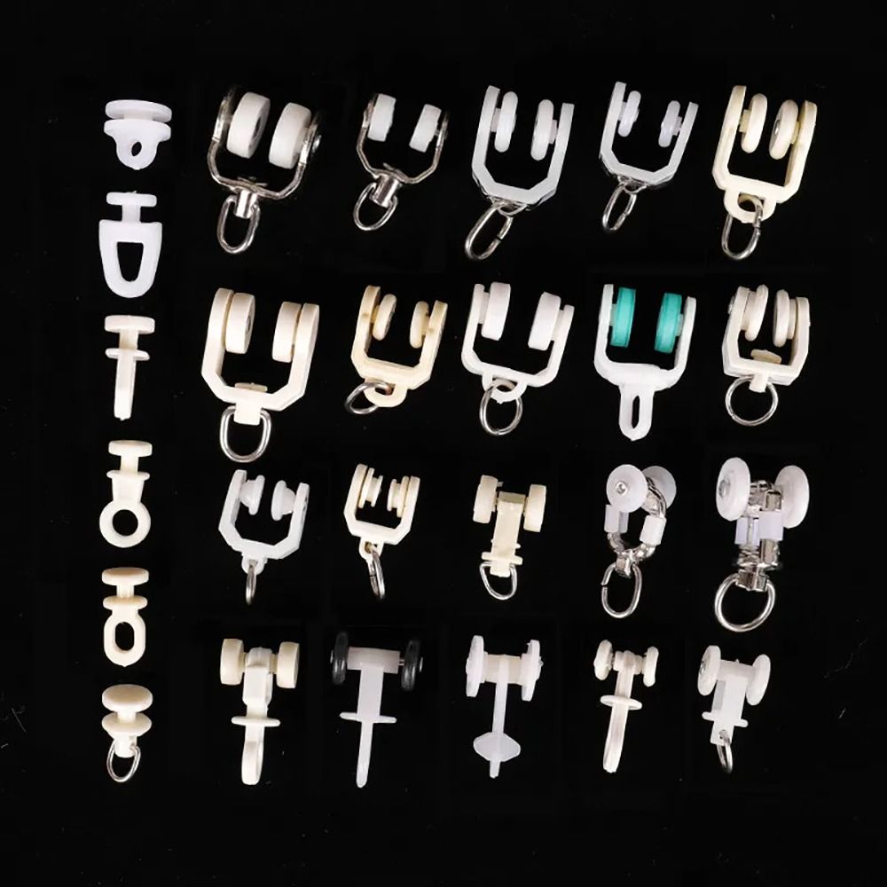 10Pcs Straight Curved Track Ro - Furniture Hook Hardware recensione e prezzo