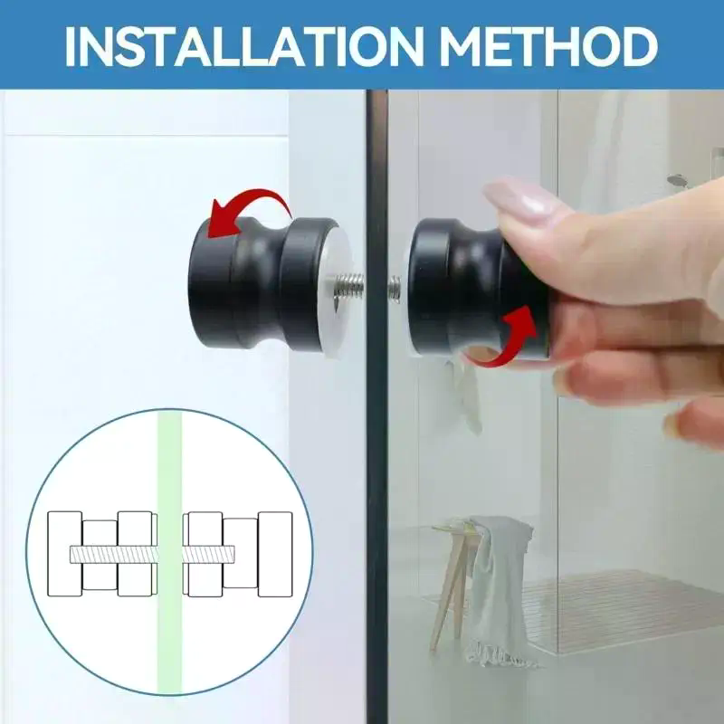 Stylish Shower Glass Door Hand - Door Handle Bar recensione e prezzo