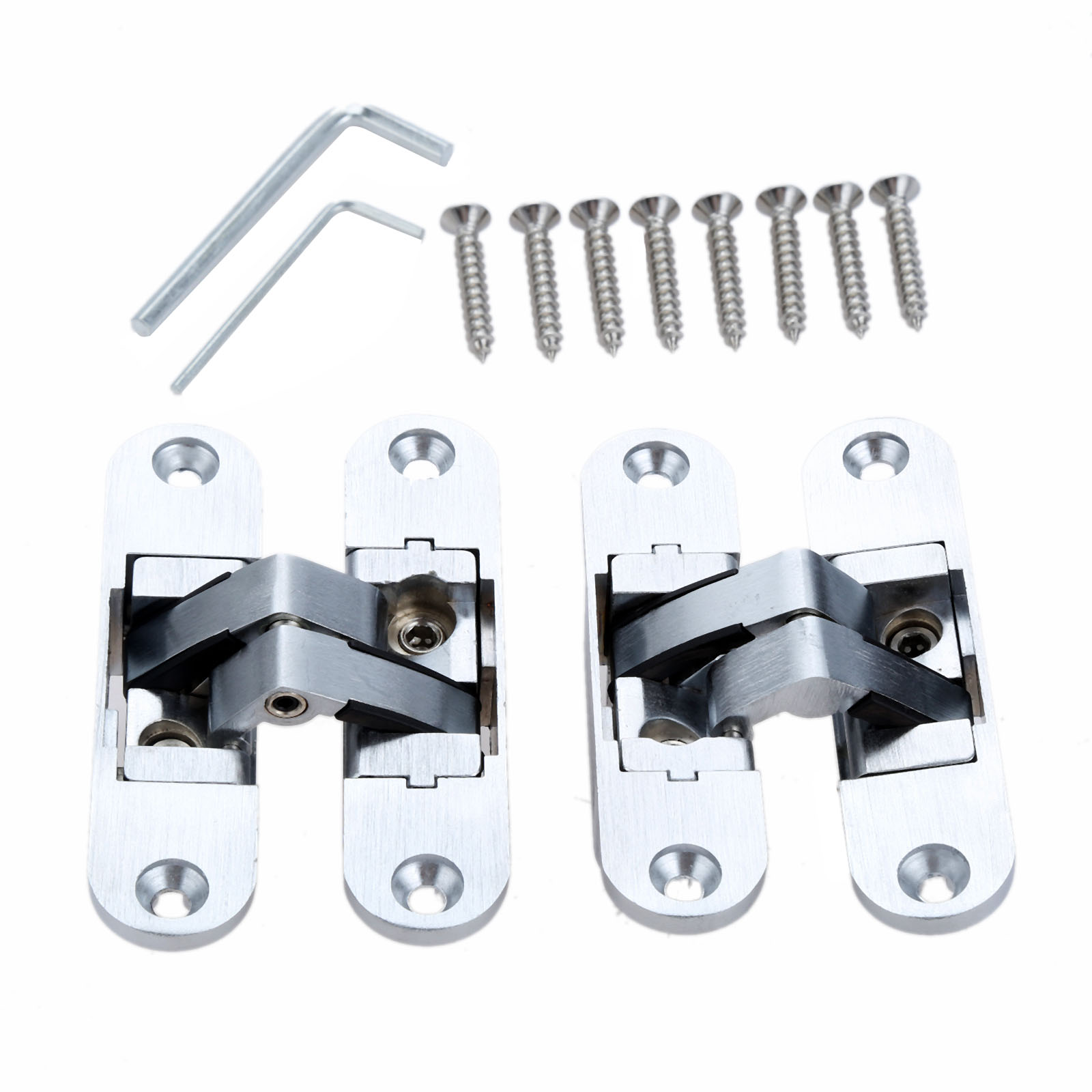 2 Pcs Zinc Alloy Hidden Hinges - Zinc Furniture Hardware recensione e prezzo