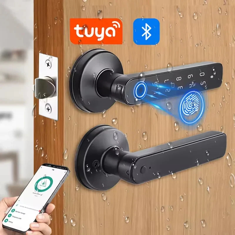Tuya App Bluetooth Smart Finge - Door Handle Bar recensione e prezzo