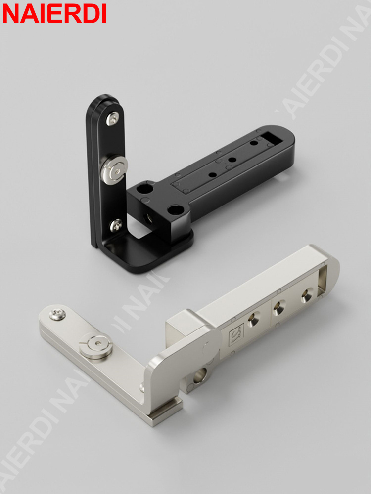 NAIERDI 2 Pieces Hidden Hinges - Zinc Furniture Hardware recensione e prezzo