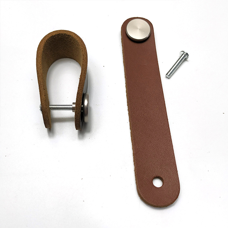 Leather Knobs Cabinet Wardrobe - Furniture Hardware In China recensione e prezzo