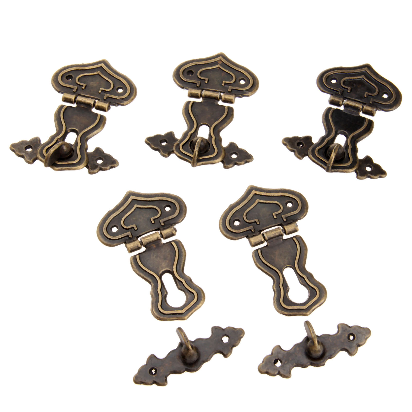 5Pcs 63x47mm Antique Metal Loc - Furniture Hook Hardware recensione e prezzo