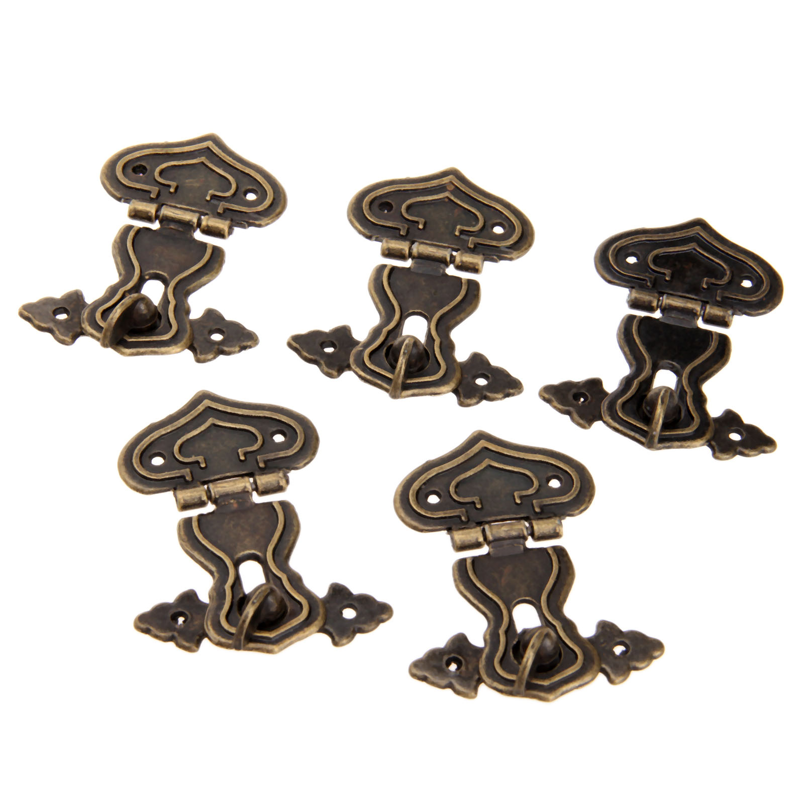 5Pcs 63x47mm Antique Metal Loc - Furniture Hook Hardware recensione e prezzo