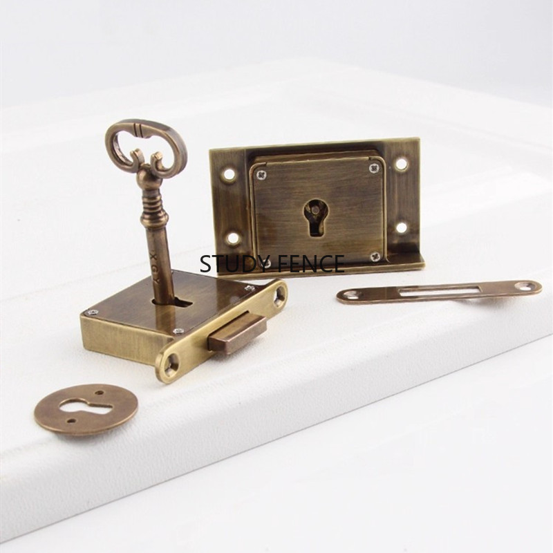 1PC Antique Metal Drawer Lock  - Furniture Hardware Accessories recensione e prezzo
