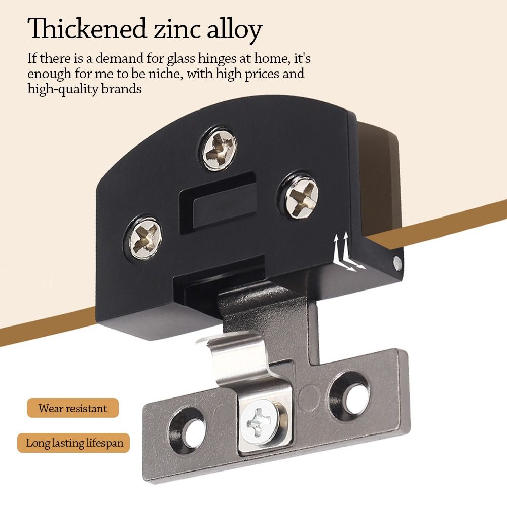 Useful Metal Glass Clip Hinge  - Zinc Furniture Hardware recensione e prezzo