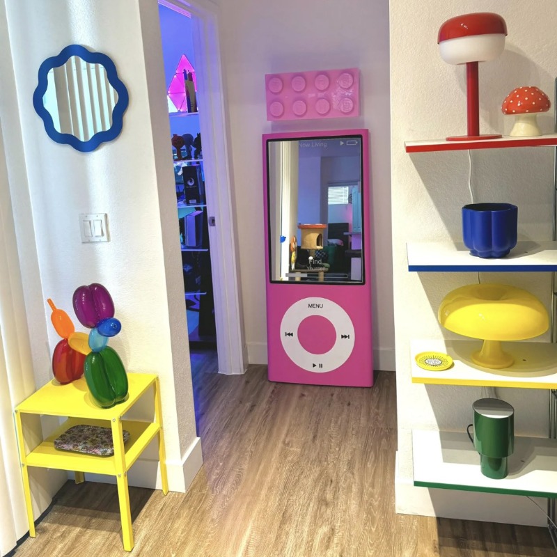 Retro Full-length Mirror Full- - Furniture And Hardware Shop recensione e prezzo