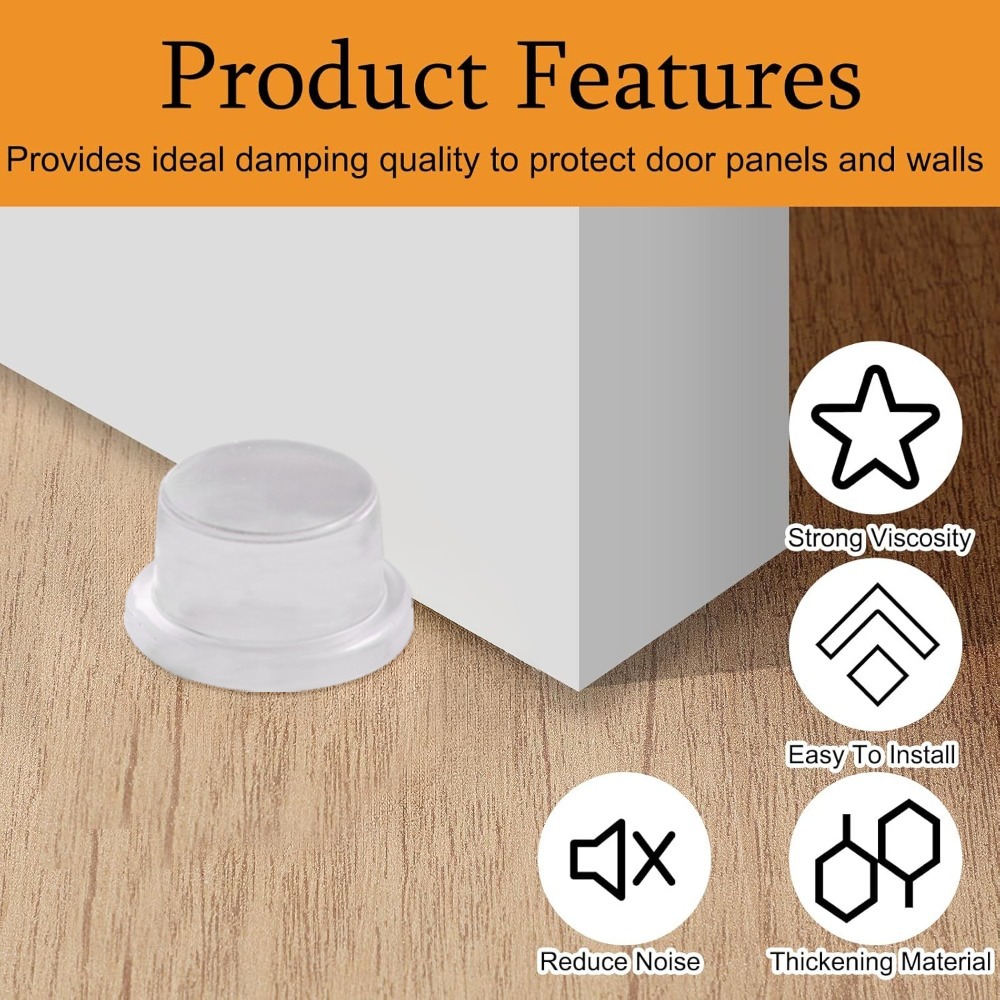 Silicone Door Stopper Wall Pro - Furniture Hardware Accessories recensione e prezzo