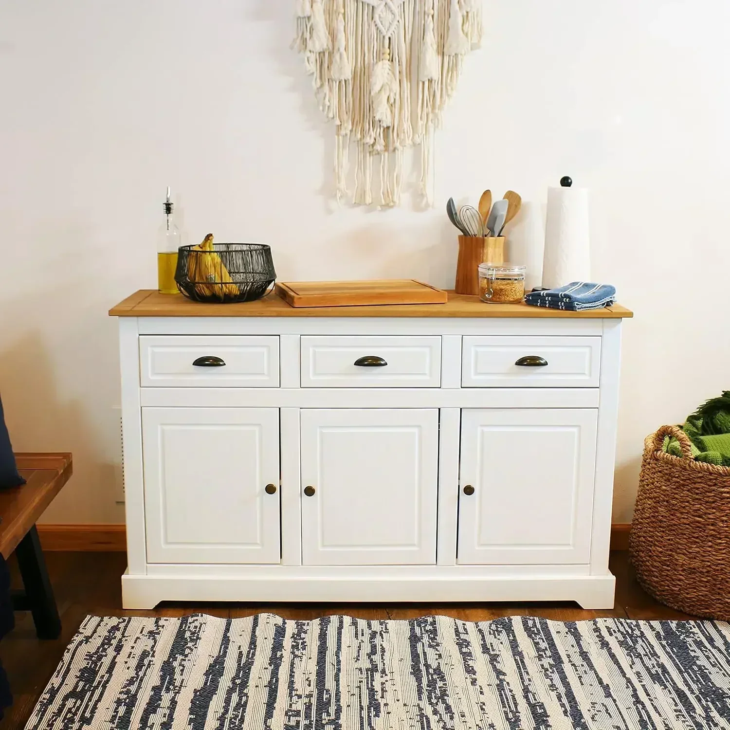 XMSJ-Sale Solid Pine Sideboard - Zinc Furniture Hardware recensione e prezzo