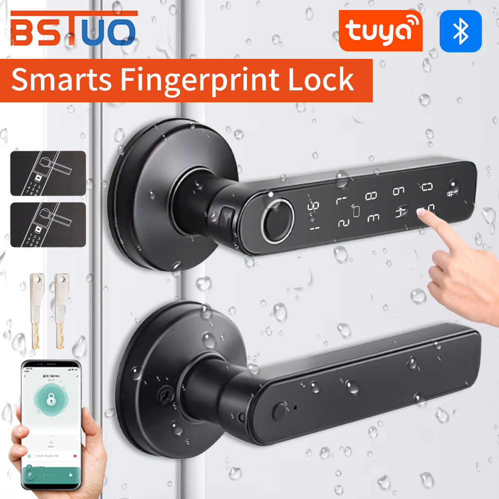 Tuya Bluetooth Smart Door Lock - Door Handle Bar recensione e prezzo