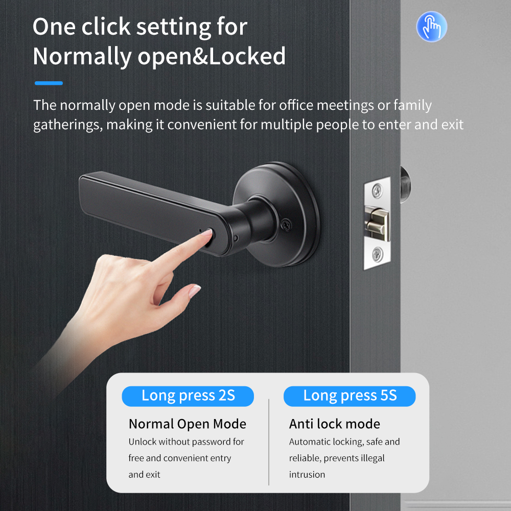 Tuya Bluetooth Smart Door Lock - Door Handle Bar recensione e prezzo